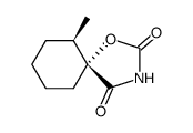 1-Oxa-3-azaspiro[4.5]decane-2,4-dione,6-methyl-(6CI) Structure