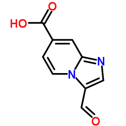 3-Formylimidazo[1,2-a]pyridine-7-carboxylic acid structure