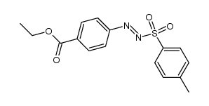 4-carbethoxyphenyl-4-tolylazo sulfone结构式