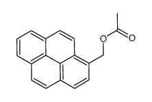 pyren-1-ylmethyl acetate Structure