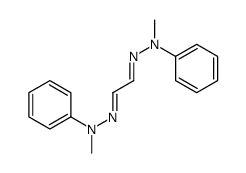 N-methyl-N-[2-[methyl(phenyl)hydrazinylidene]ethylideneamino]aniline结构式