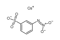 dicesium salt of N-nitrometanilic acid结构式