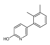 5-(2,3-dimethylphenyl)-1H-pyridin-2-one结构式