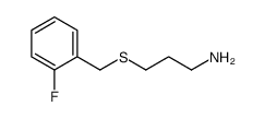 3-[(2-fluorobenzyl)thio]-1-propanamine(SALTDATA: FREE) structure