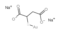 Sodium aurothiomalate Structure