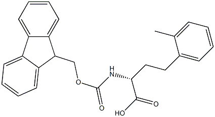 Fmoc-D-Hph(2-Me)-OH结构式