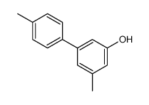 3-methyl-5-(4-methylphenyl)phenol结构式