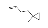 1-(3-Butenyl)-1-methylcyclopropane Structure