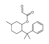 [5-methyl-2-(2-phenylpropan-2-yl)cyclohexyl] 2-oxoacetate结构式