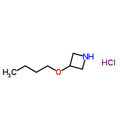 3-Butoxyazetidine hydrochloride (1:1)图片