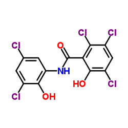 Oxyclosanid-13C6 structure