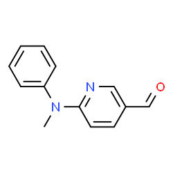 6-(Methyl(phenyl)amino)nicotinaldehyde结构式