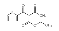 3-OXO-2-(THIOPHENE-2-CARBONYL)BUTYRIC ACID ETHYL ESTER Structure