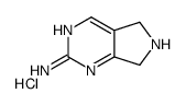 6,7-二氢-5H-吡咯并[3,4-d]嘧啶-2-胺二盐酸盐图片