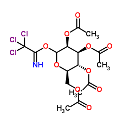 2,3,4,6-tetra-O-acetyl-d-mannopyranosyl trichloroacetimidate结构式