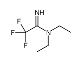 N,N-diethyl-2,2,2-trifluoroethanimidamide结构式