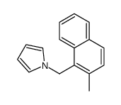 1-[(2-methylnaphthalen-1-yl)methyl]pyrrole Structure