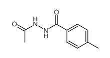 N'-acetyl-4-methylbenzohydrazide结构式