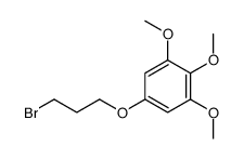 5-(3-bromopropoxy)-1,2,3-trimethoxybenzene结构式