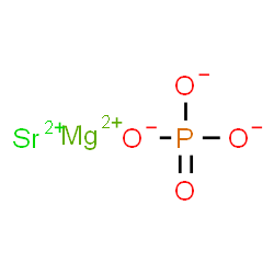 phosphoric acid, magnesium strontium salt结构式