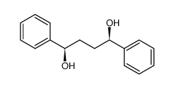 (+)-(1R,4R)-1,4-diphenylbutane-1,4-diol结构式