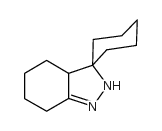 2'',3''a,4'',5'',6'',7''-六氢-螺[环己烷-1,3''-吲唑]结构式