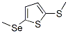 2-(Methylseleno)-5-(methylthio)thiophene Structure