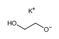 potassium monoethylene glycolate Structure