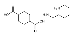 cyclohexane-1,4-dicarboxylic acid,hexane-1,6-diamine Structure