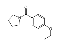 (9CI)-1-(4-乙氧基苯甲酰基)-吡咯烷结构式