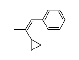 (Z)-1-phenyl-2-cyclopropylpropene Structure