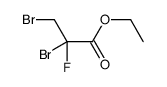 ethyl 2,3-dibromo-2-fluoropropanoate Structure