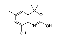 2H-Pyrido[3,4-d][1,3]oxazine-2,8(4H)-dione,1,7-dihydro-4,4,6-trimethyl-(9CI) structure