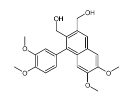 [4-(3,4-dimethoxyphenyl)-3-(hydroxymethyl)-6,7-dimethoxynaphthalen-2-yl]methanol Structure