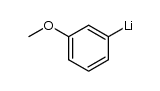 3-anisyllithium结构式