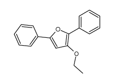 2,5-diphenyl-3-ethoxyfuran结构式