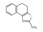 4,5-二氢萘并[1,2-d]噻唑-2-胺结构式