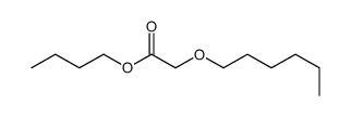 butyl 2-hexoxyacetate结构式