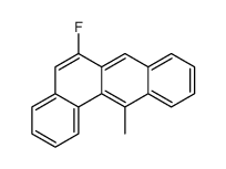 6-fluoro-12-methylbenzo[a]anthracene Structure