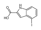 4-Iodo-1H-indole-2-carboxylic acid structure