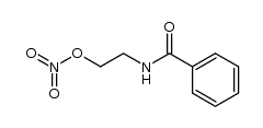 O-nitro-2-benzamidoethanol Structure