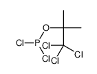 2,2,2-TRICHLORO-1,1-DIMETHYLETHYL DICHLOROPHOSPHITE Structure