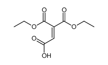 1,1-diethyl 2-hydrogen ethenetricarboxylate Structure