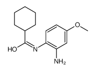 N-(2-Amino-4-methoxyphenyl)cyclohexanecarboxamide Structure