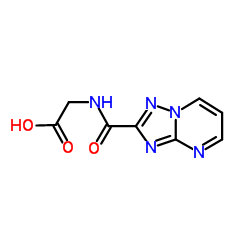 N-([1,2,4]Triazolo[1,5-a]pyrimidin-2-ylcarbonyl)glycine Structure