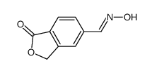 (E,Z)-1-oxo-1,3-dihydroisobenzofuran-5-carbaldehyde oxime Structure