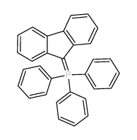 Phosphine,9H-fluoren-9-ylidenetriphenyl- Structure