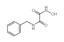 Ethanediamide, N1-hydroxy-N2-(phenylmethyl)-结构式