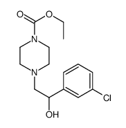 ethyl 4-[2-(3-chlorophenyl)-2-hydroxyethyl]piperazine-1-carboxylate picture