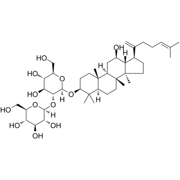 人参皂苷Rk1结构式